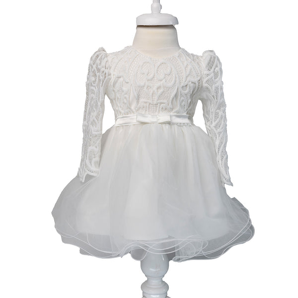 Rochie fetite LAYLA din dantela alba